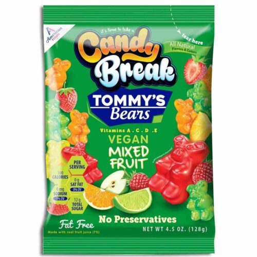 CB veganske gumene bombone mixed fruit 128 g