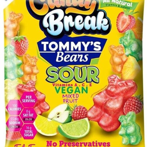 CB veganske gumene bombone sour 128 g