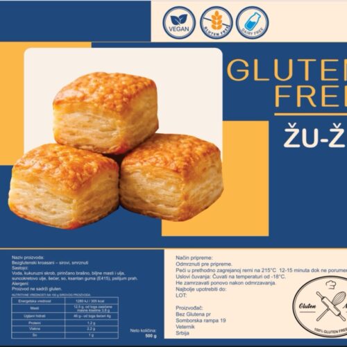 Bezglutensko pecivo - ŽUŽU 500 g